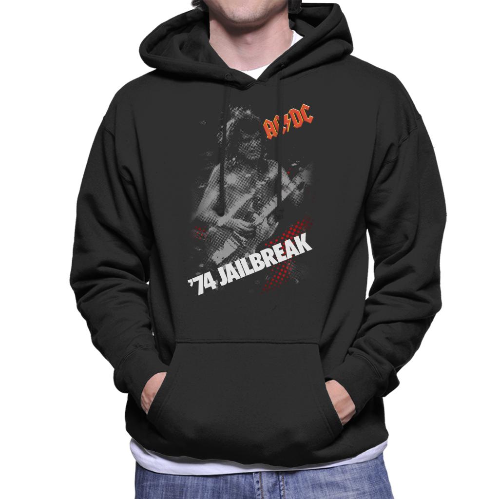 AC/DC 74 Jailbreak Men's Hooded Sweatshirt-ALL + EVERY