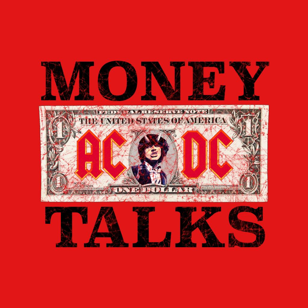 AC/DC Dollar Bill Money Talks Men's T-Shirt-ALL + EVERY