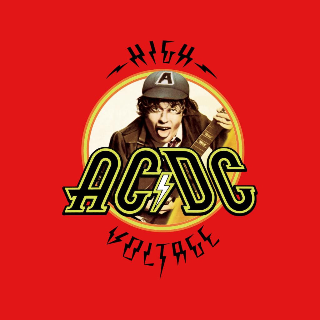 AC/DC High Voltage Angus Young Men's T-Shirt-ALL + EVERY