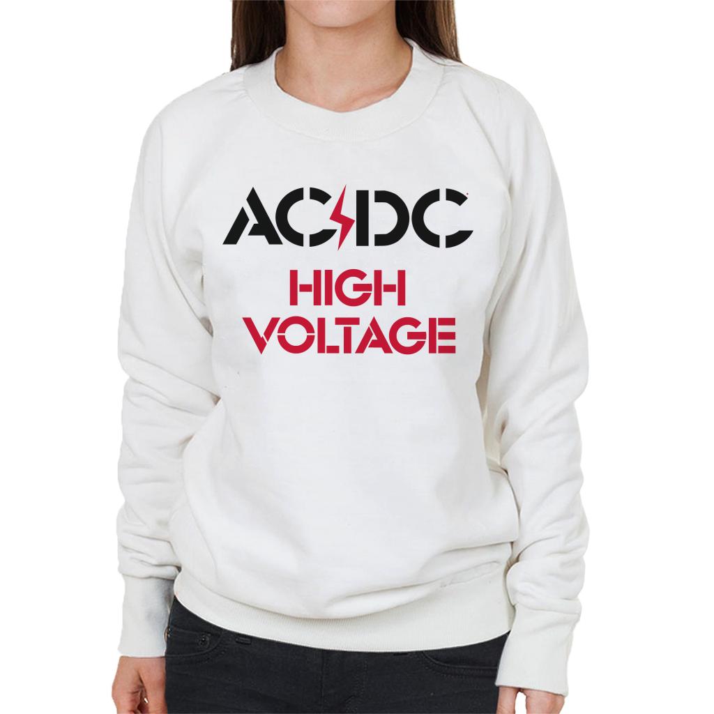 AC/DC High Voltage Women's Sweatshirt-ALL + EVERY