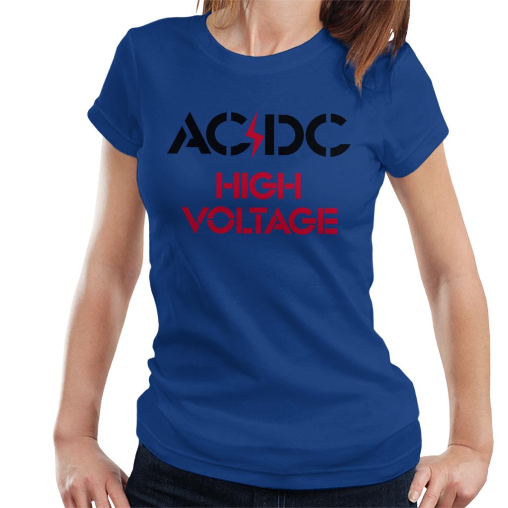 AC/DC High Voltage Women's T-Shirt-ALL + EVERY