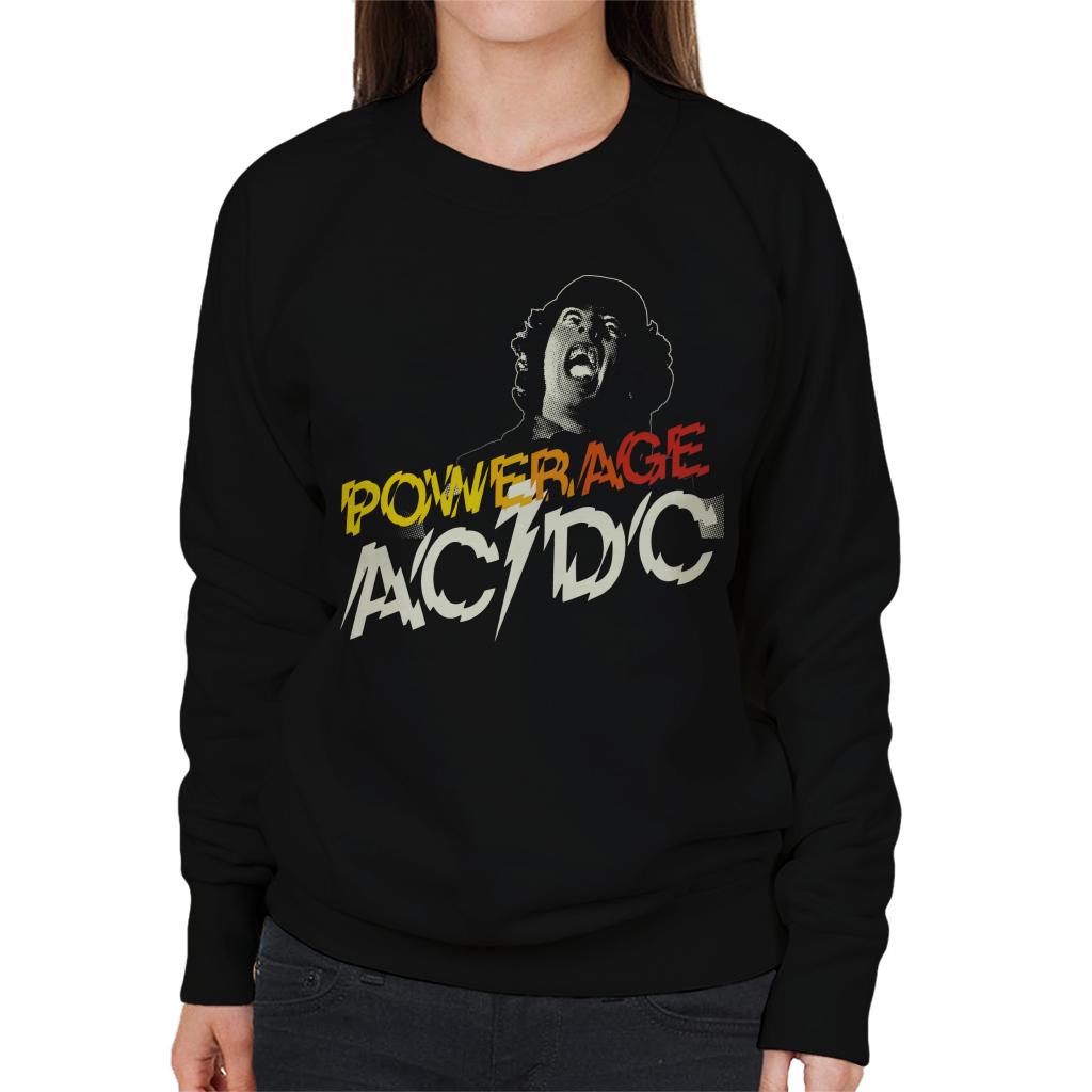 AC/DC Powerage Women's Sweatshirt-ALL + EVERY