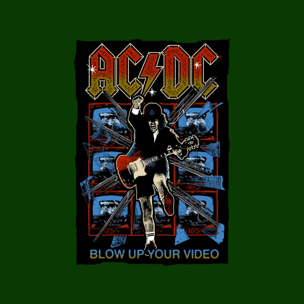 AC/DC Angus Young Blow Up Your Video Men's T-Shirt-ALL + EVERY