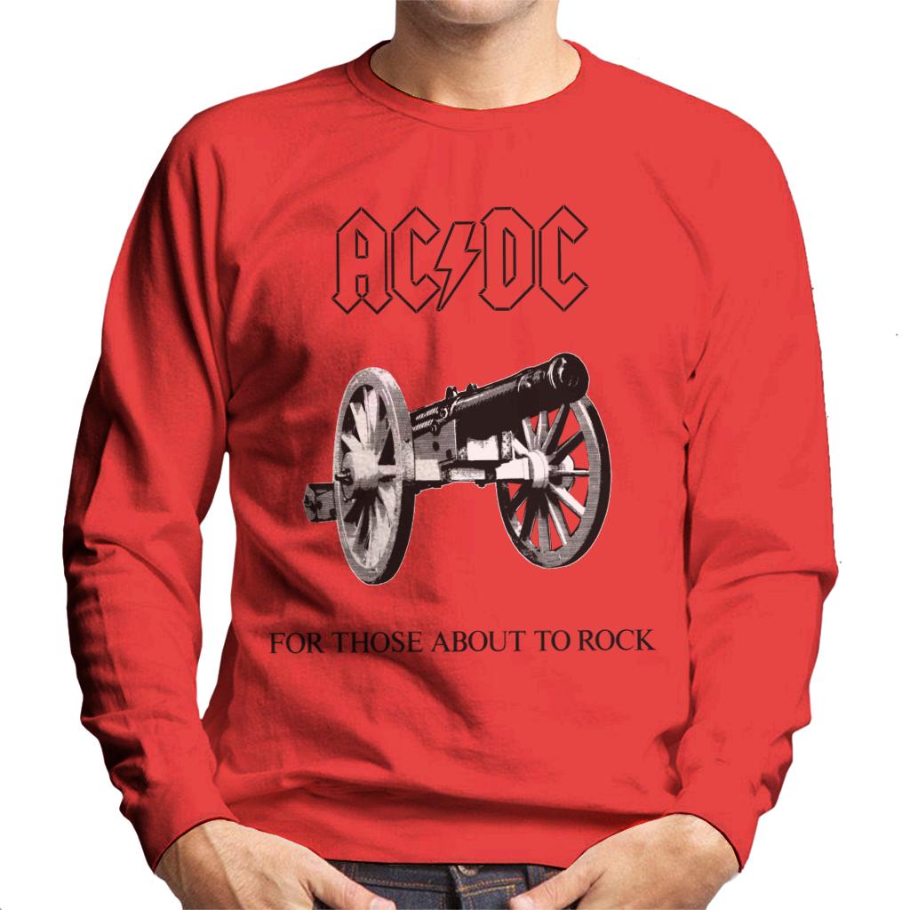 AC/DC For Those About To Rock Men's Sweatshirt-ALL + EVERY