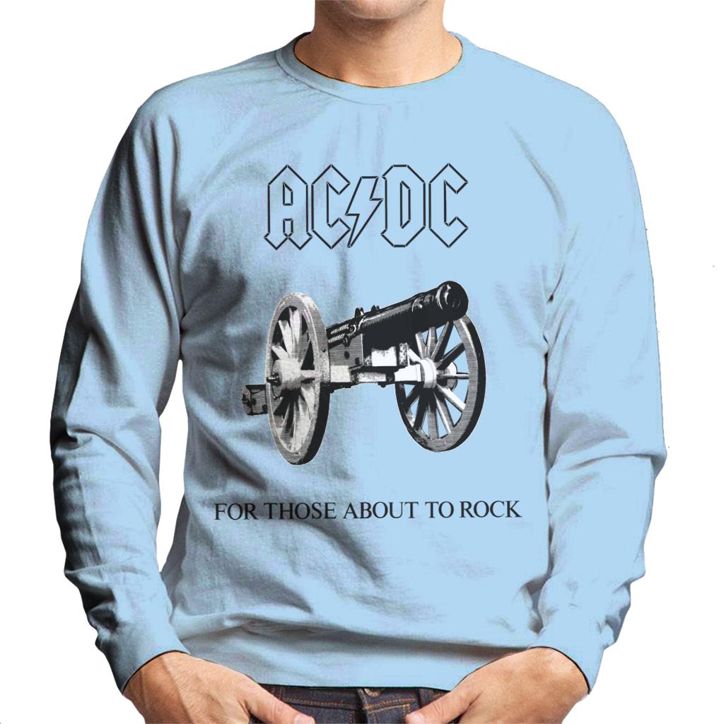 AC/DC For Those About To Rock Men's Sweatshirt-ALL + EVERY