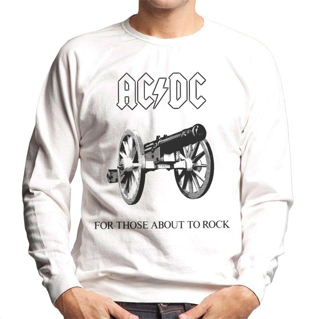 AC/DC For Those About To Rock Men's Sweatshirt-ALL + EVERY