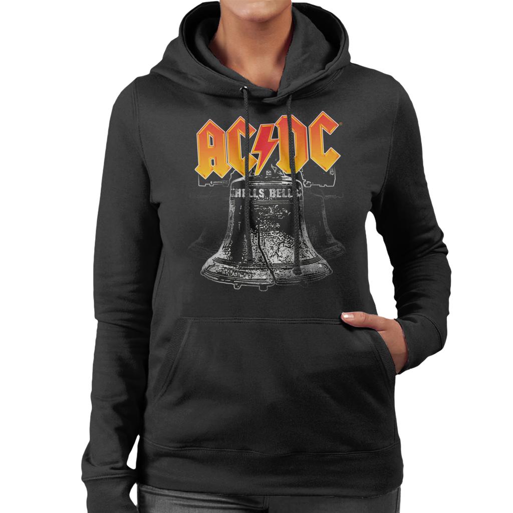 AC/DC Hell Bells Women's Hooded Sweatshirt-ALL + EVERY