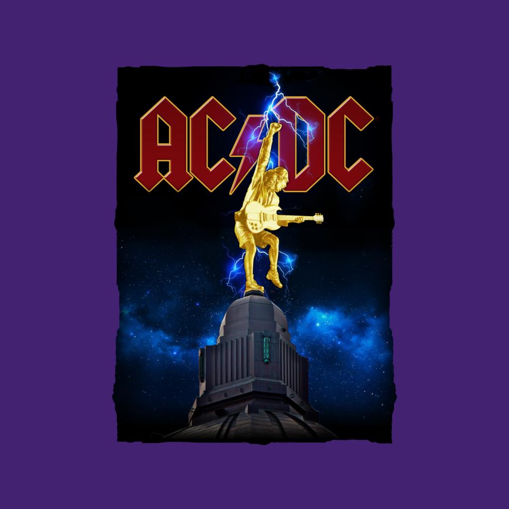 AC/DC Cosmic Thunderstruck Women's T-Shirt-ALL + EVERY