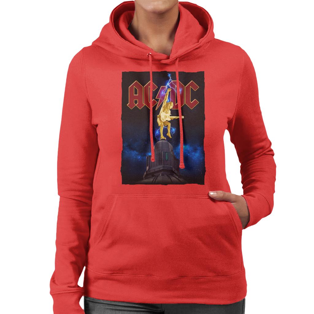 AC/DC Cosmic Thunderstruck Women's Hooded Sweatshirt-ALL + EVERY