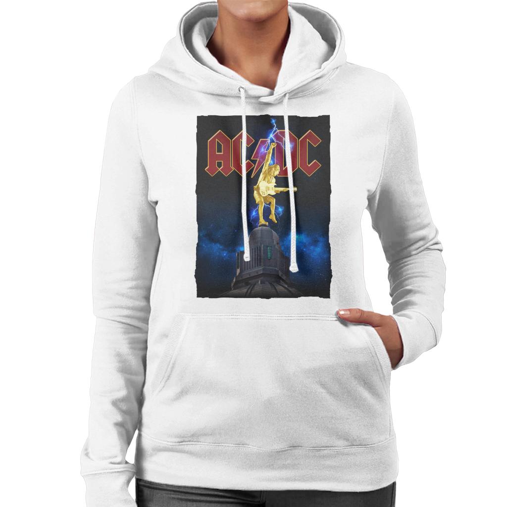 AC/DC Cosmic Thunderstruck Women's Hooded Sweatshirt-ALL + EVERY