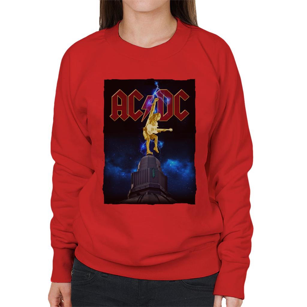 AC/DC Cosmic Thunderstruck Women's Sweatshirt-ALL + EVERY