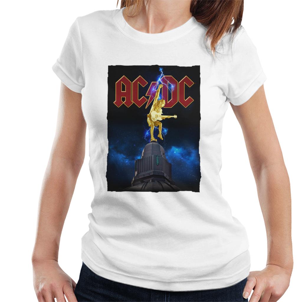 AC/DC Cosmic Thunderstruck Women's T-Shirt-ALL + EVERY