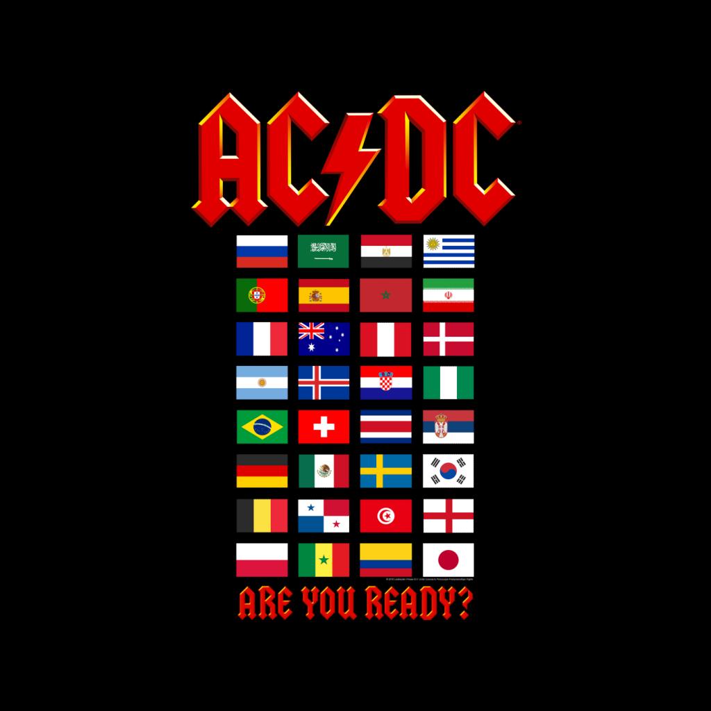 AC/DC Country Flags Are You Ready Men's T-Shirt-ALL + EVERY