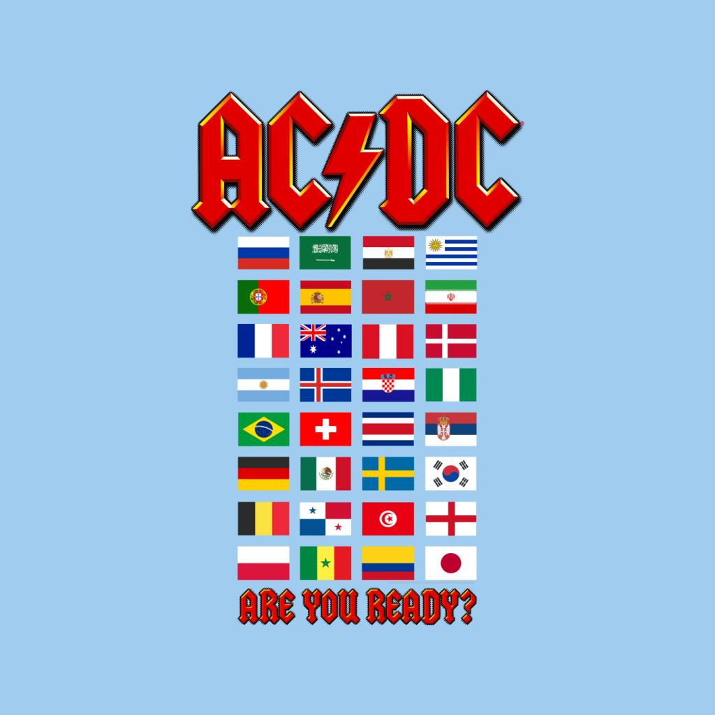 AC/DC Country Flags Are You Ready Men's T-Shirt-ALL + EVERY