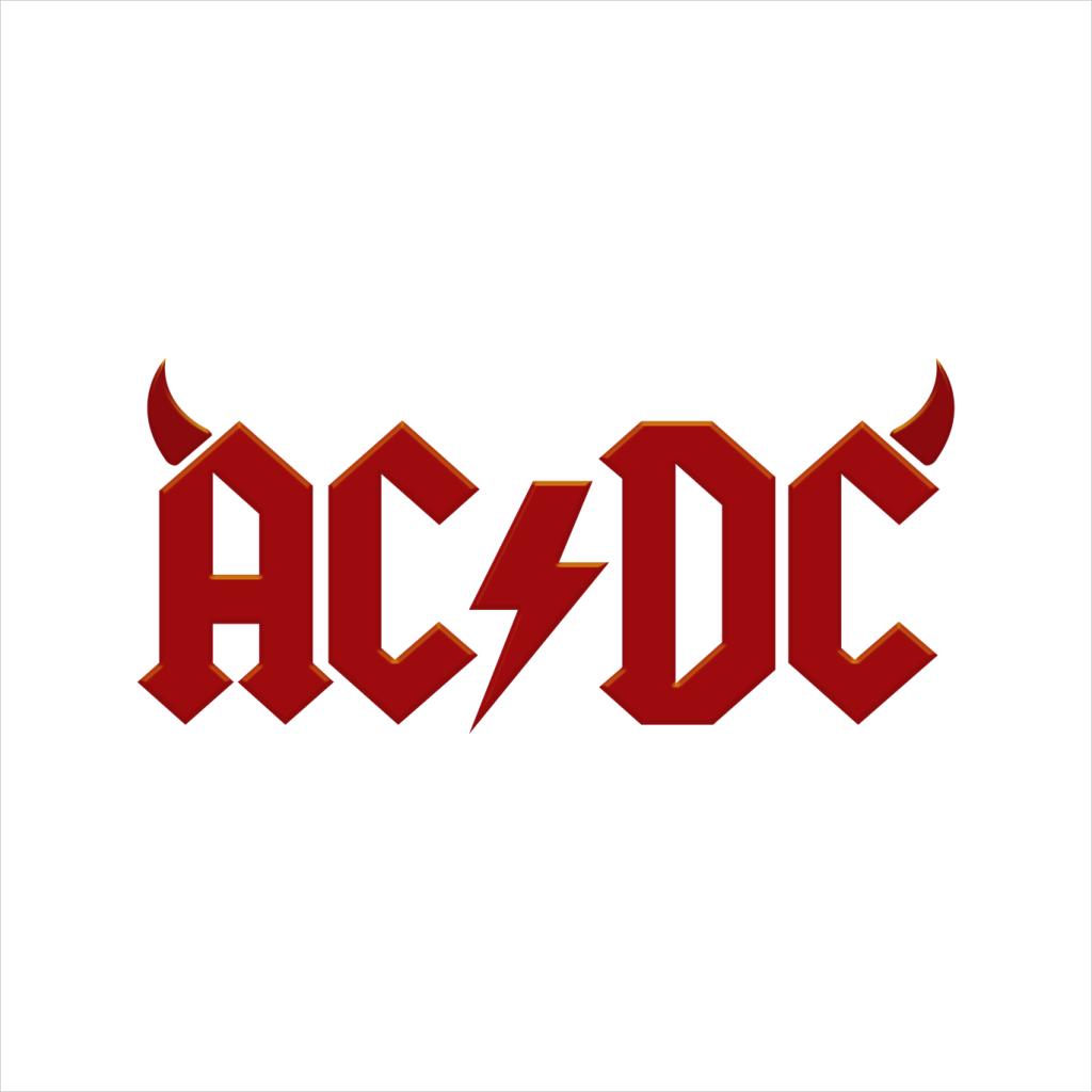 AC/DC Devil Horns Logo Men's Hooded Sweatshirt-ALL + EVERY