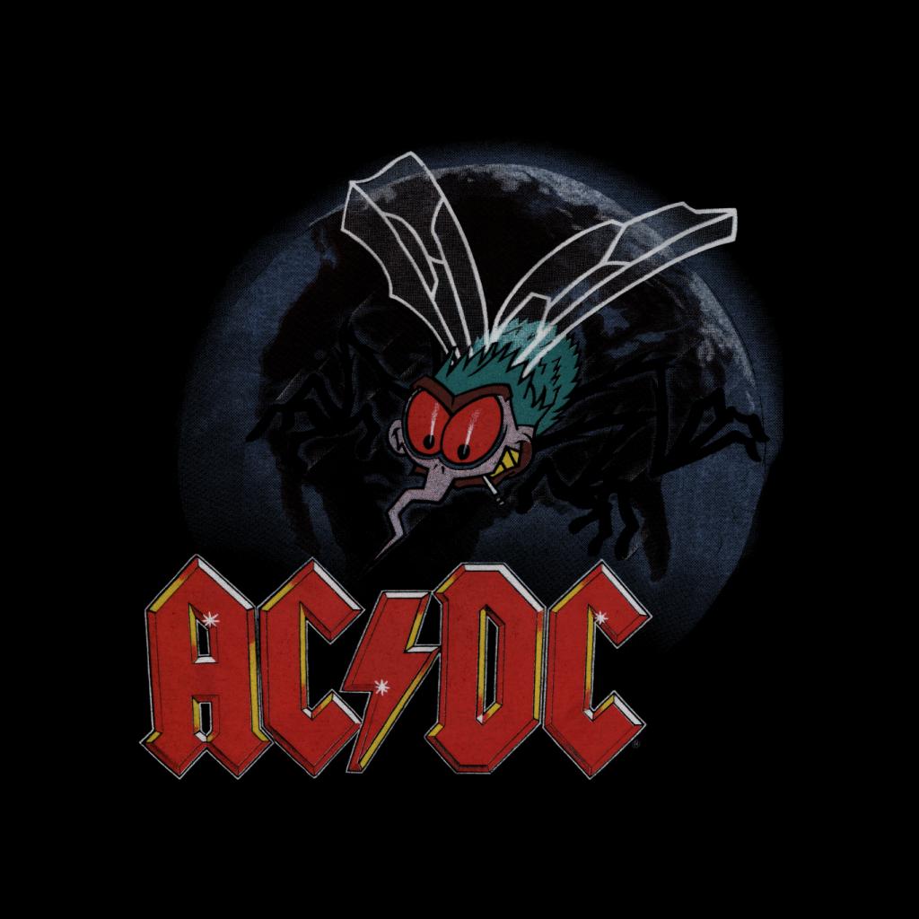 AC/DC Mosquito From Above Logo Men's T-Shirt-ALL + EVERY