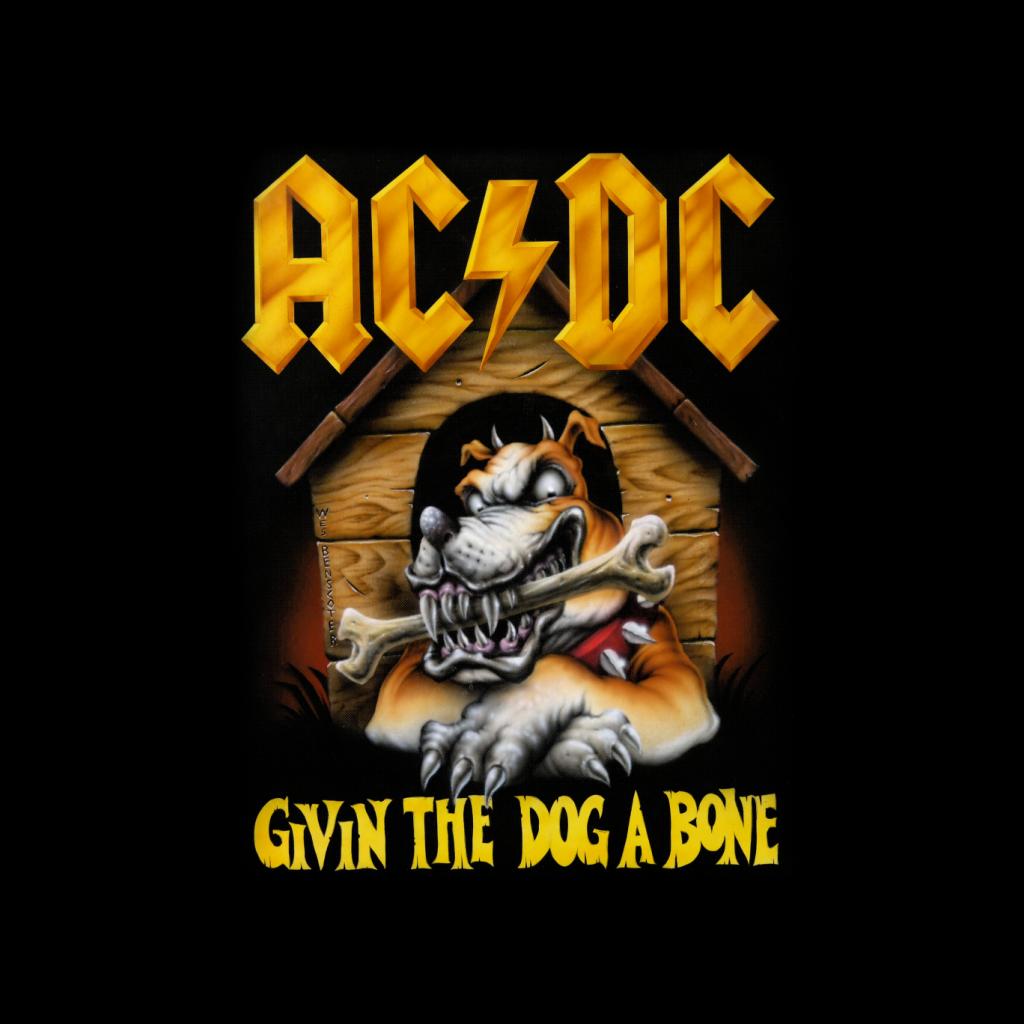 AC/DC Givin The Dog A Bone Men's T-Shirt-ALL + EVERY