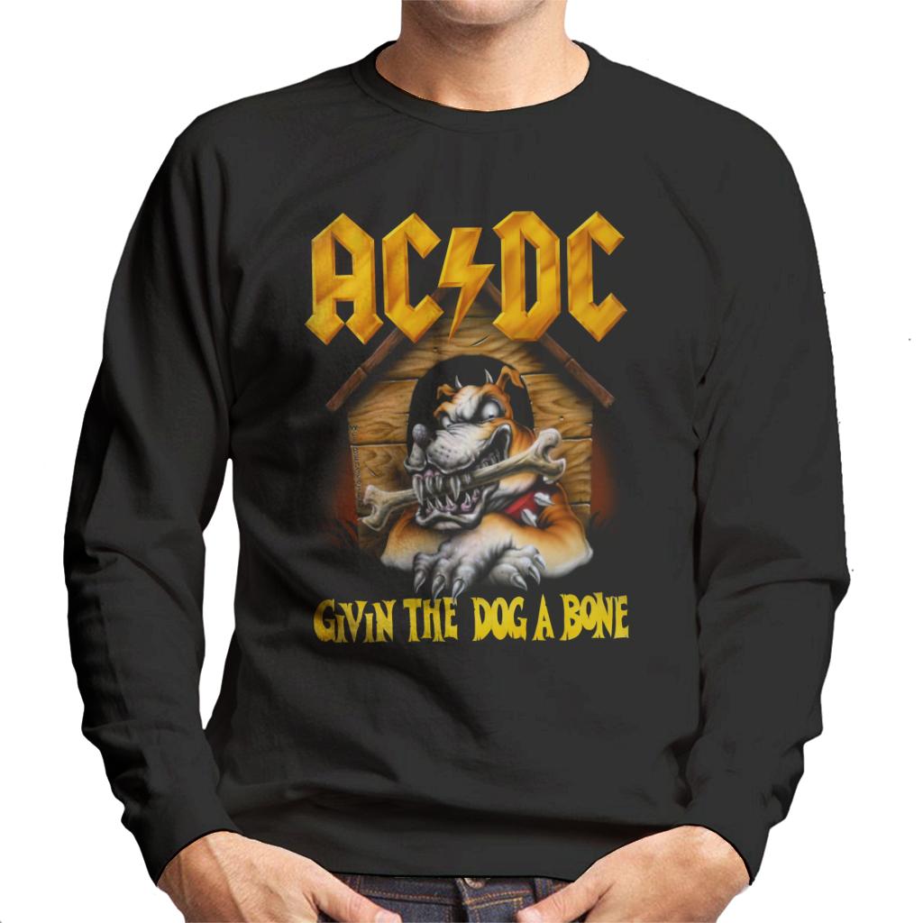 AC/DC Givin The Dog A Bone Men's Sweatshirt-ALL + EVERY