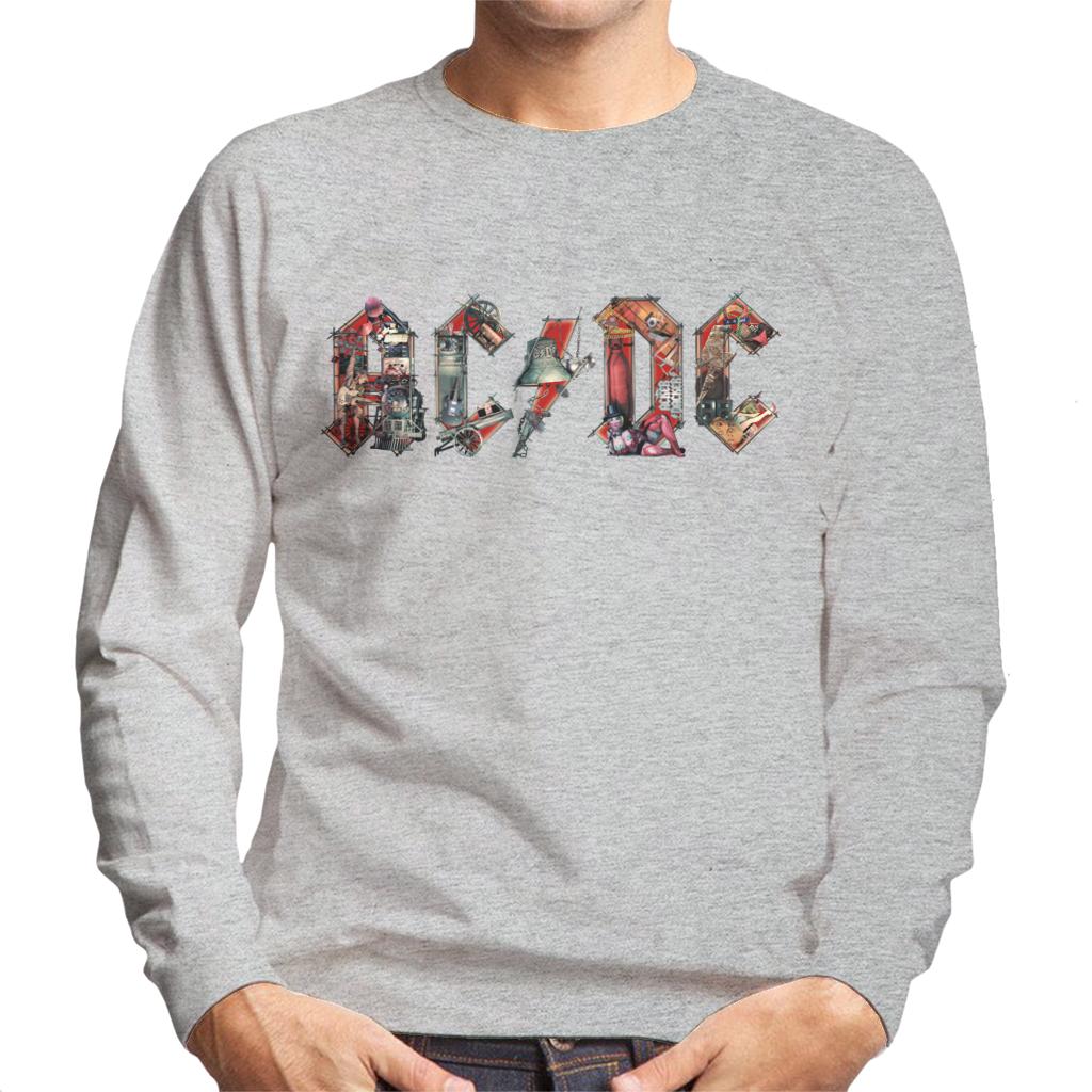 ACDC Live Show Logo Men's Sweatshirt-ALL + EVERY