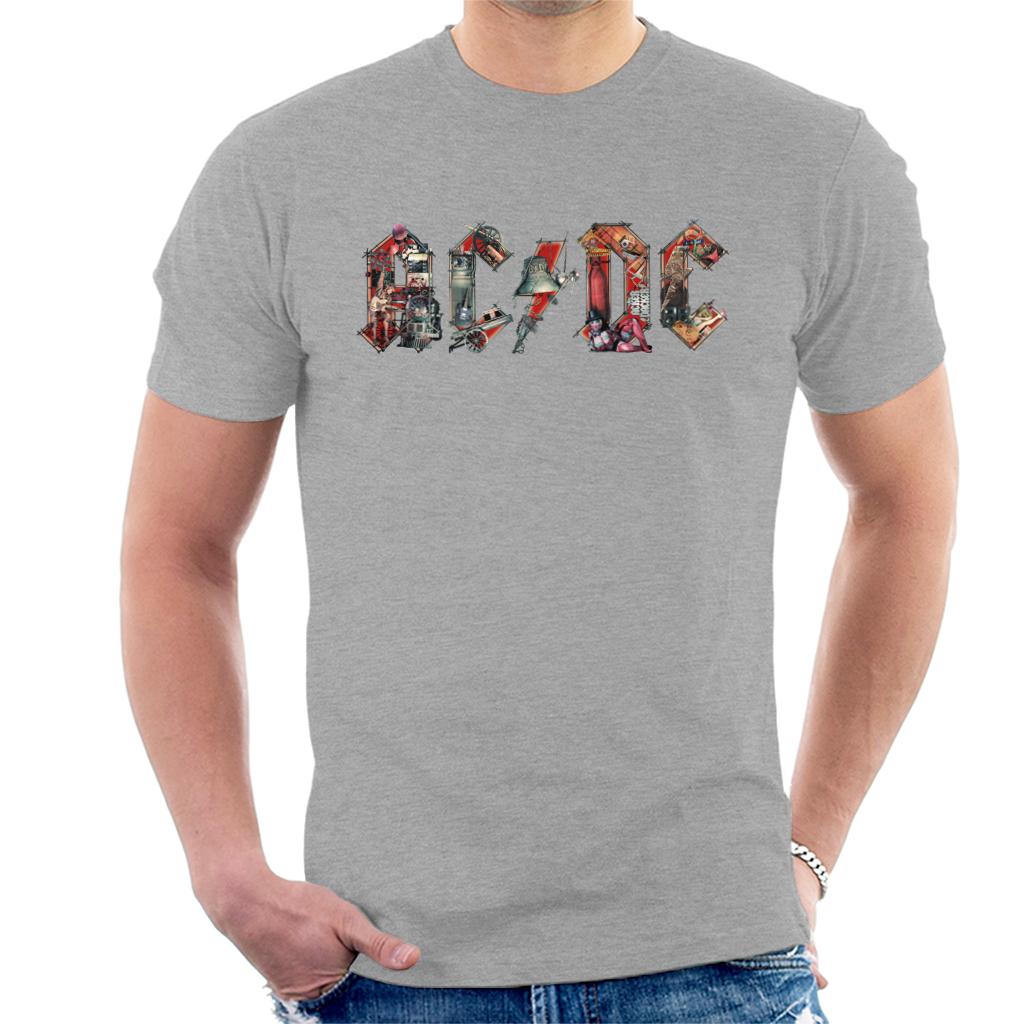 ACDC Live Show Logo Men's T-Shirt-ALL + EVERY