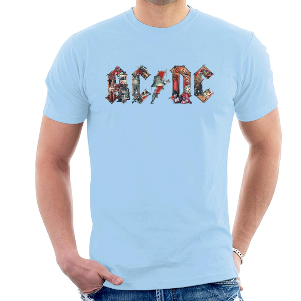 ACDC Live Show Logo Men's T-Shirt-ALL + EVERY