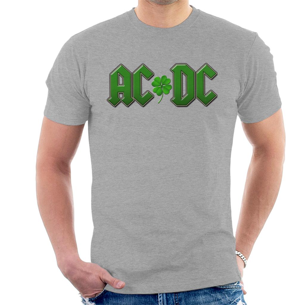 ACDC St Patricks Day Logo Men's T-Shirt-ALL + EVERY