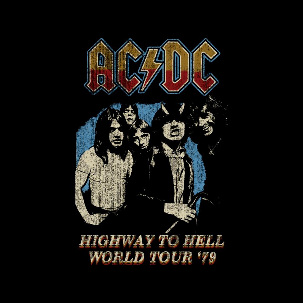 ACDC Highway To Hell World Tour 79 Men's T-Shirt-ALL + EVERY