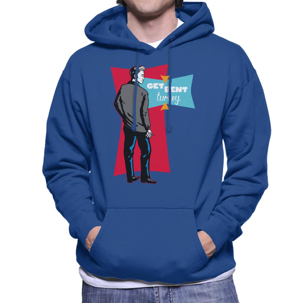 American Graffiti John Get Bent Turkey Men's Hooded Sweatshirt-ALL + EVERY