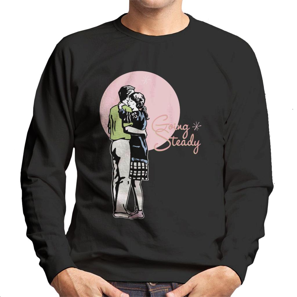 American Graffiti Going Steady Men's Sweatshirt-ALL + EVERY