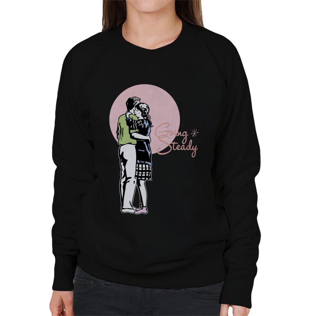 American Graffiti Going Steady Women's Sweatshirt-ALL + EVERY