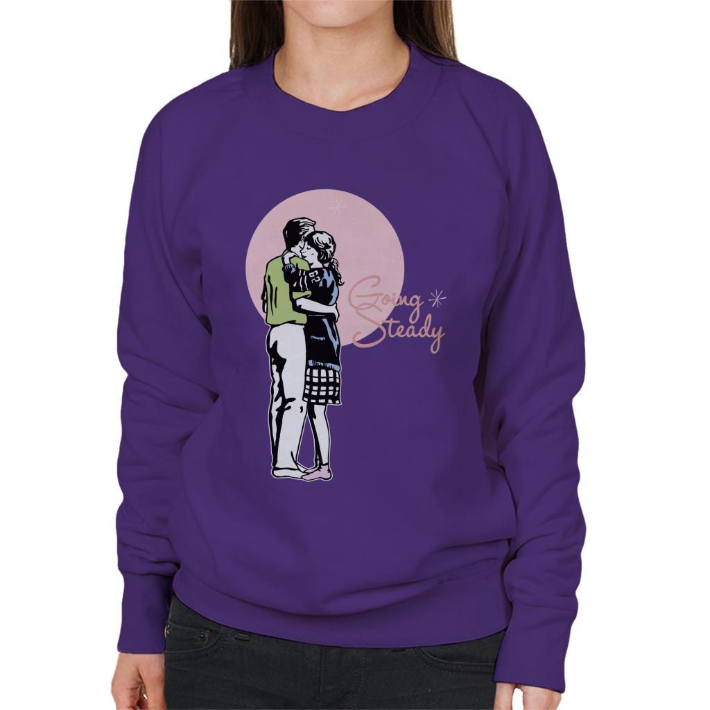 American Graffiti Going Steady Women's Sweatshirt-ALL + EVERY