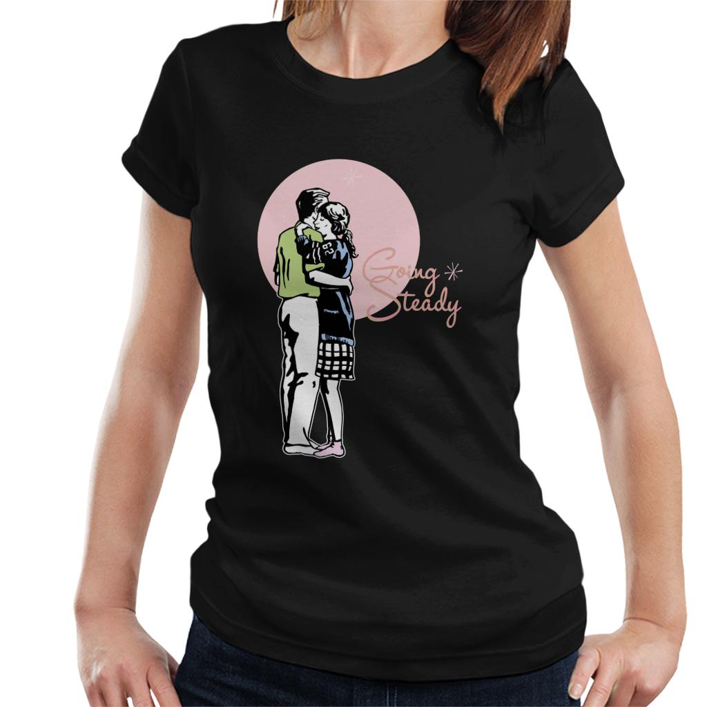 American Graffiti Going Steady Women's T-Shirt-ALL + EVERY