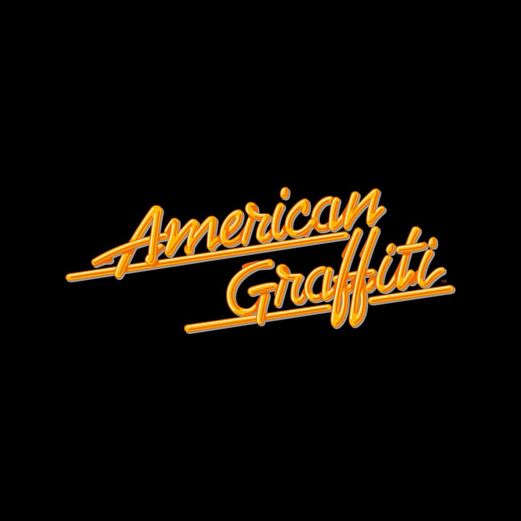 American Graffiti Orange Logo Men's T-Shirt-ALL + EVERY