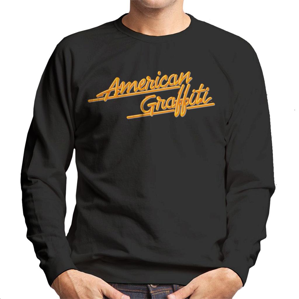 American Graffiti Orange Logo Men's Sweatshirt-ALL + EVERY