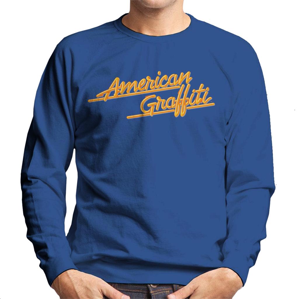 American Graffiti Orange Logo Men's Sweatshirt-ALL + EVERY