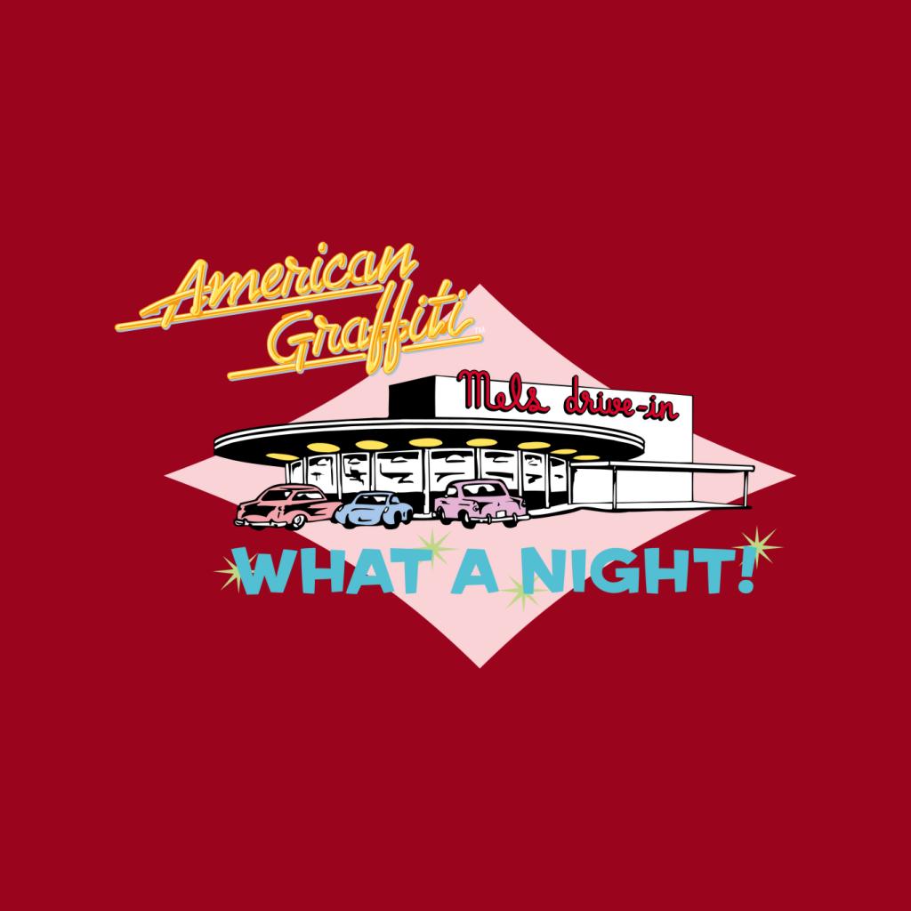 American Graffiti What A Night Men's T-Shirt-ALL + EVERY