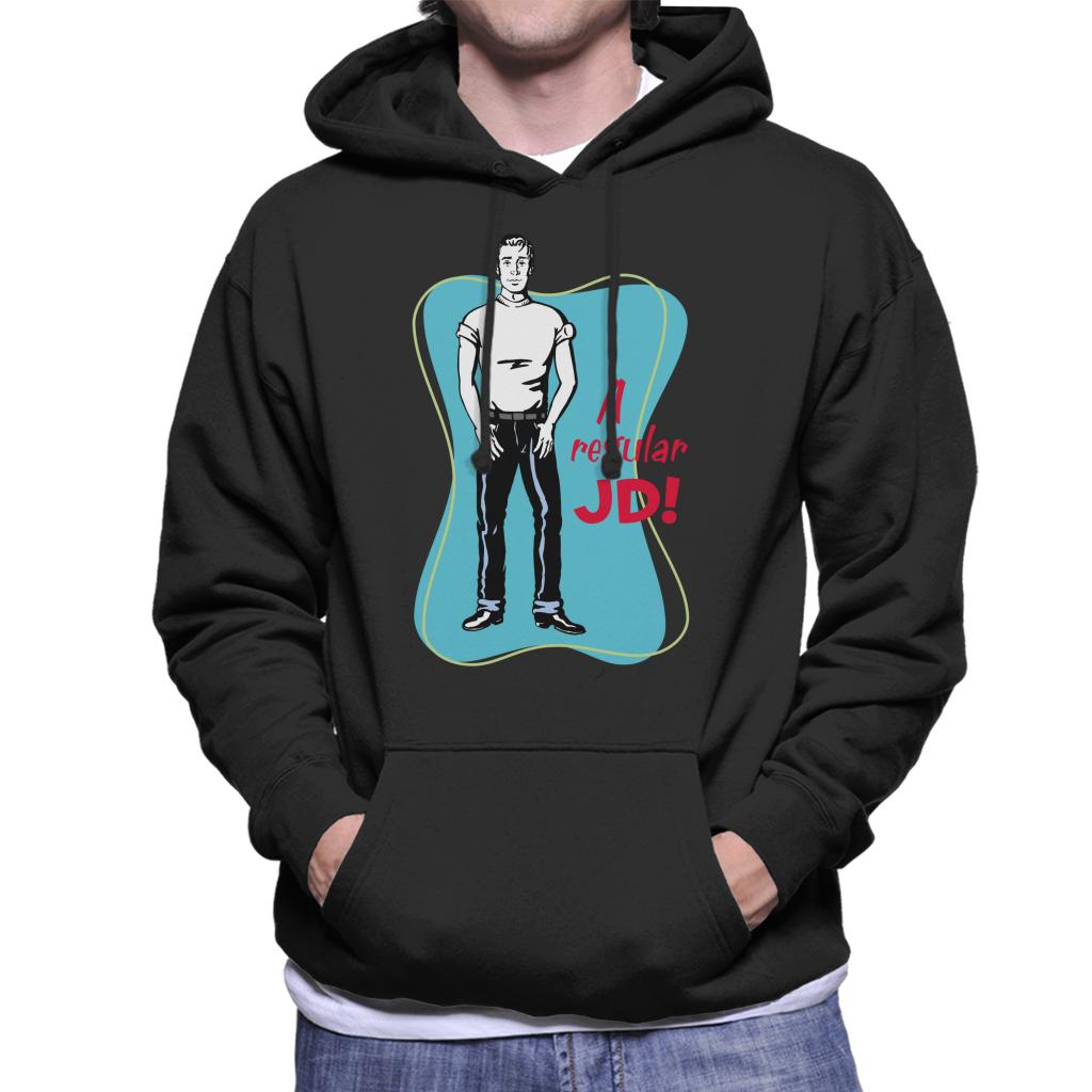 American Graffiti John A Regular JD Men's Hooded Sweatshirt-ALL + EVERY