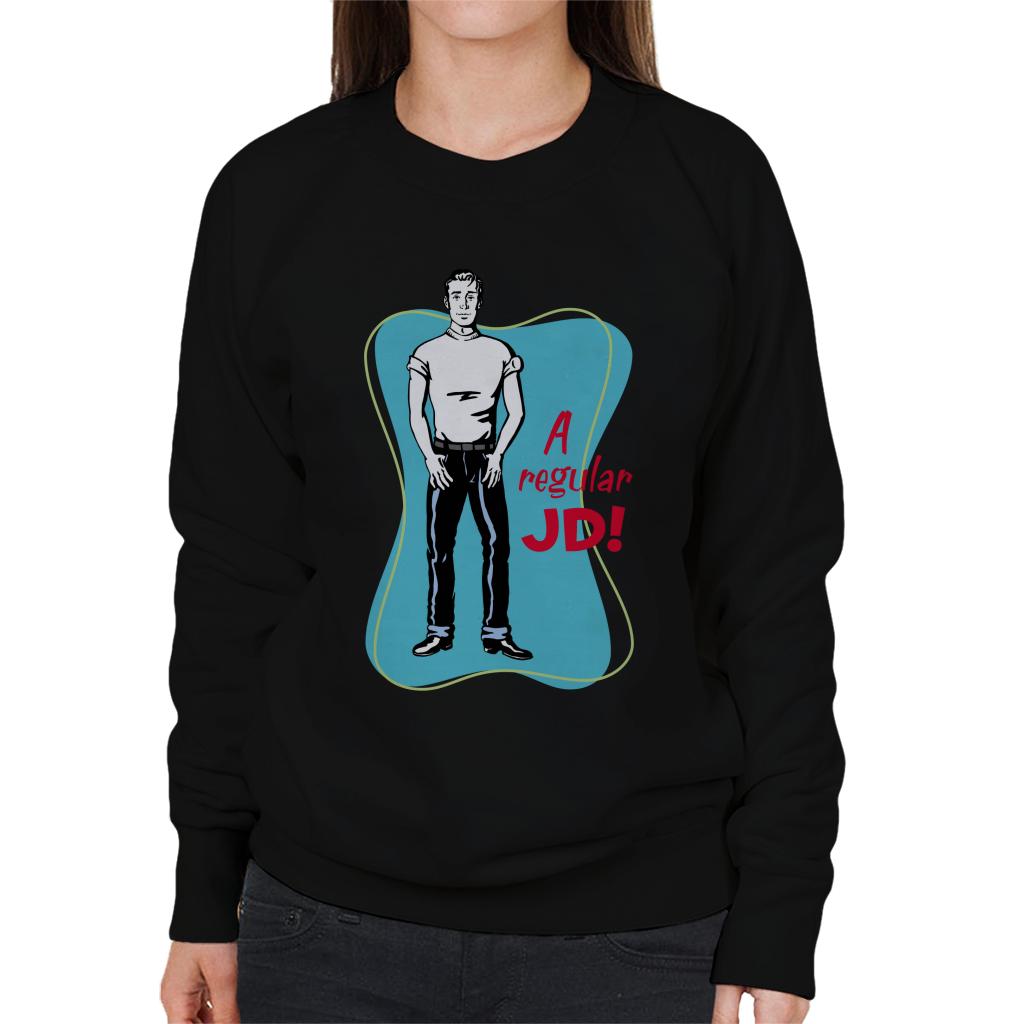 American Graffiti John A Regular JD Women's Sweatshirt-ALL + EVERY