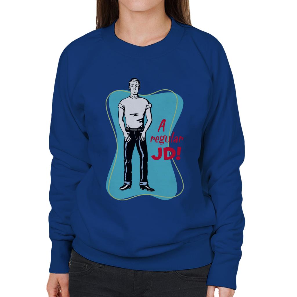 American Graffiti John A Regular JD Women's Sweatshirt-ALL + EVERY