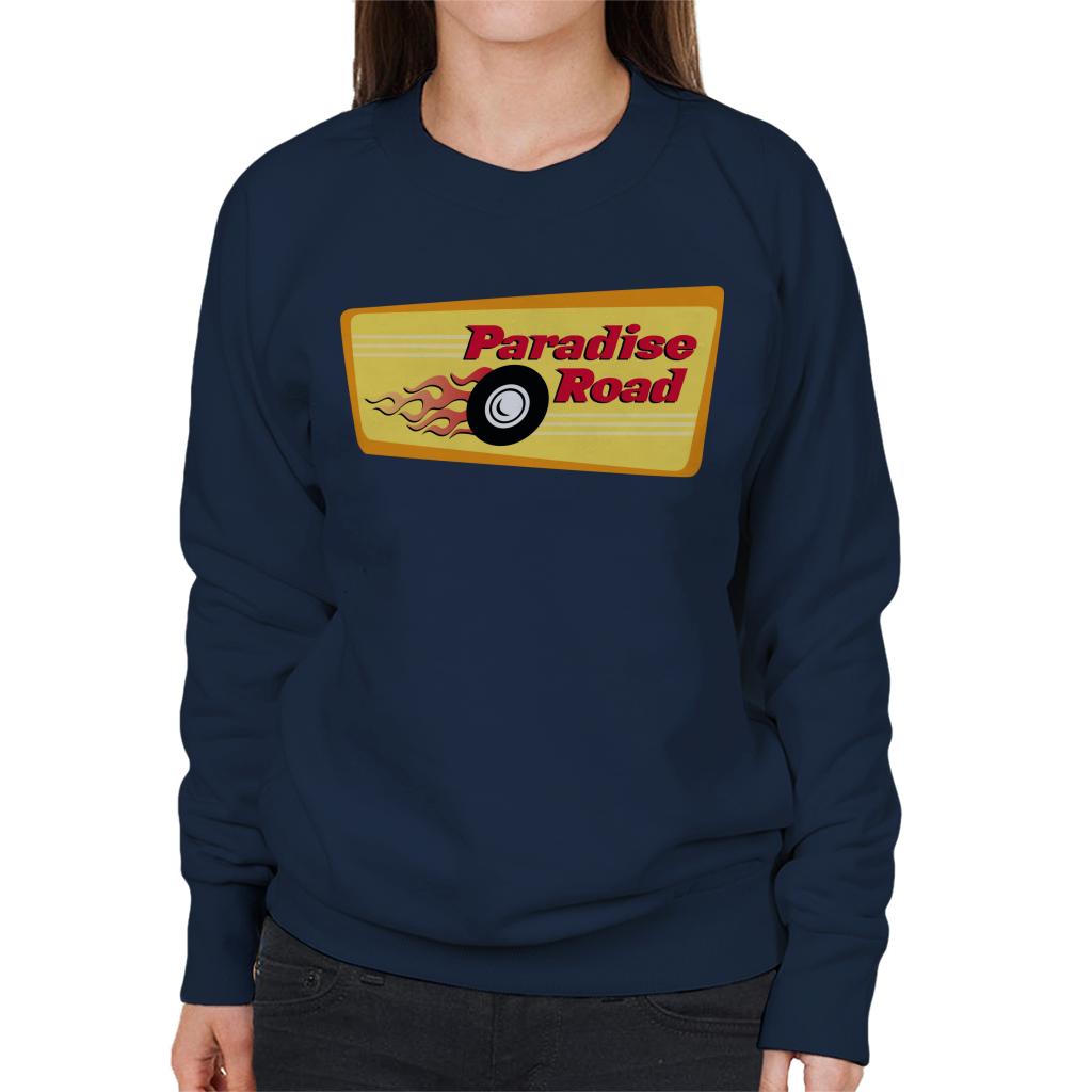 American Graffiti Paradise Road Women's Sweatshirt-ALL + EVERY