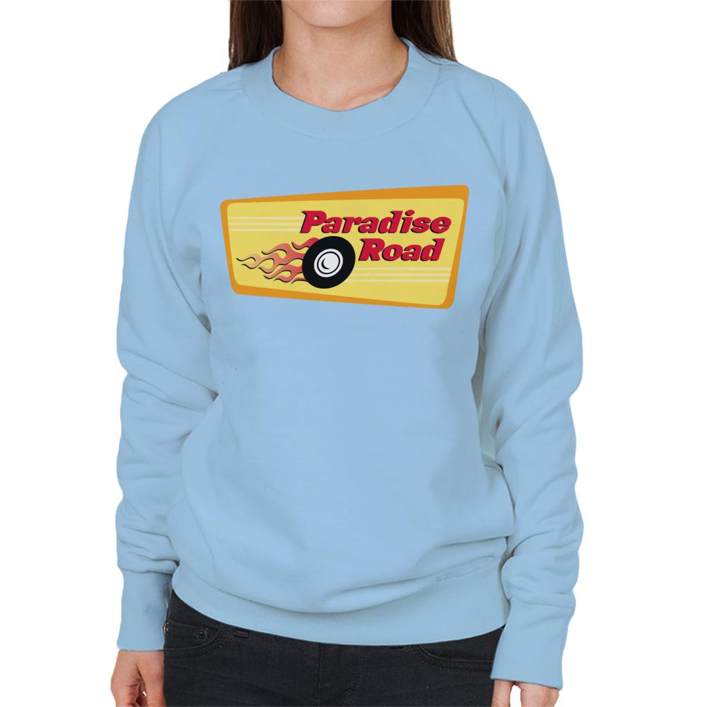 American Graffiti Paradise Road Women's Sweatshirt-ALL + EVERY