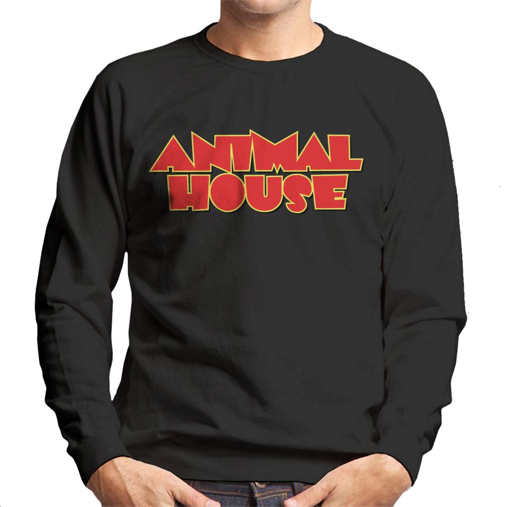 Animal House Red Logo Men's Sweatshirt-ALL + EVERY