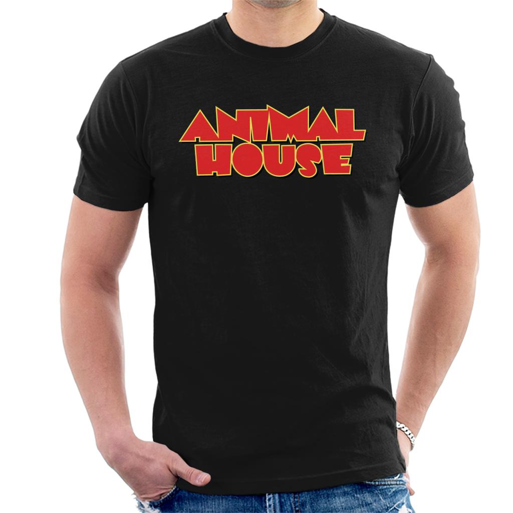 Animal House Red Logo Men's T-Shirt-ALL + EVERY