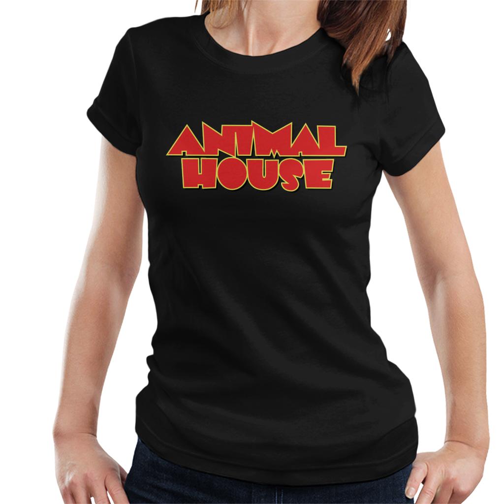 Animal House Red Logo Women's T-Shirt-ALL + EVERY