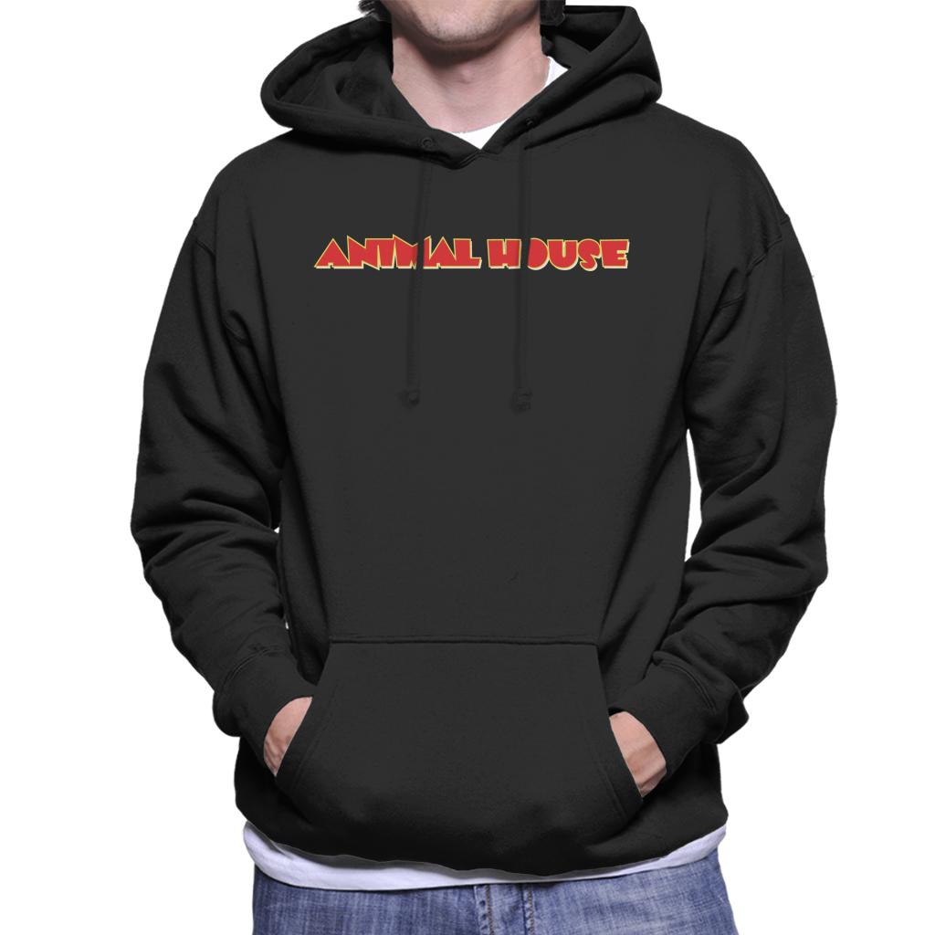 Animal House Classic Red Logo Men's Hooded Sweatshirt-ALL + EVERY