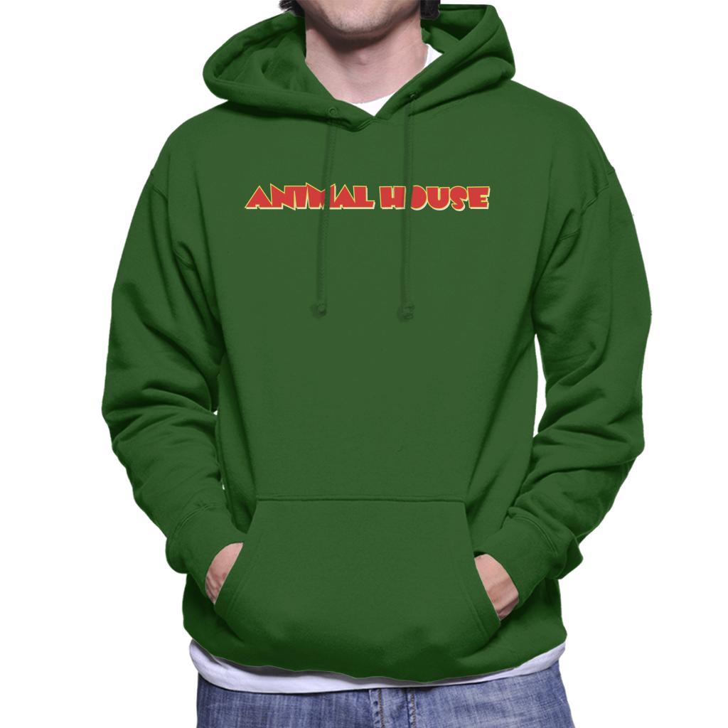 Animal House Classic Red Logo Men's Hooded Sweatshirt-ALL + EVERY