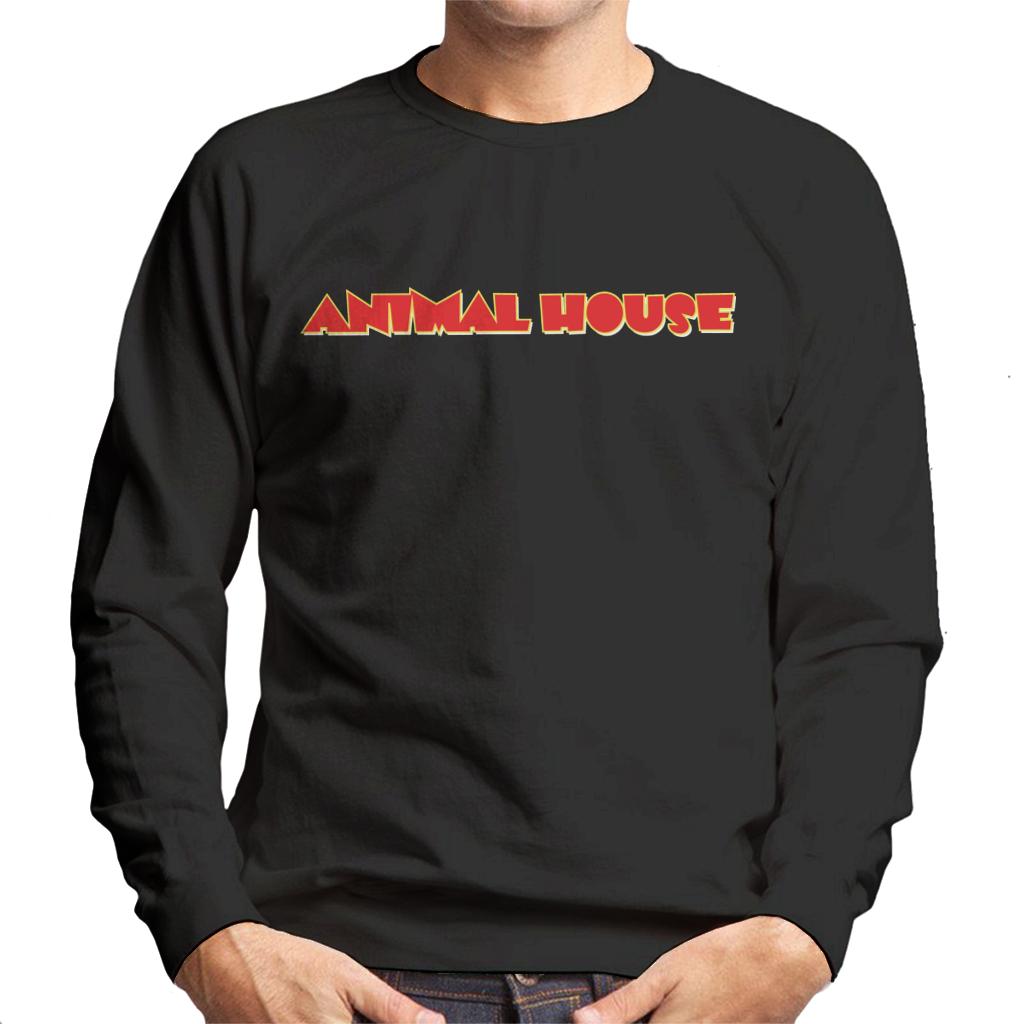 Animal House Classic Red Logo Men's Sweatshirt-ALL + EVERY