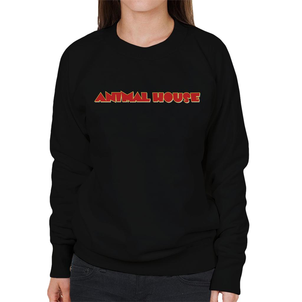 Animal House Classic Red Logo Women's Sweatshirt-ALL + EVERY