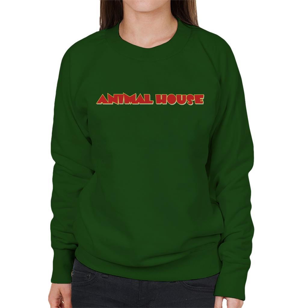 Animal House Classic Red Logo Women's Sweatshirt-ALL + EVERY