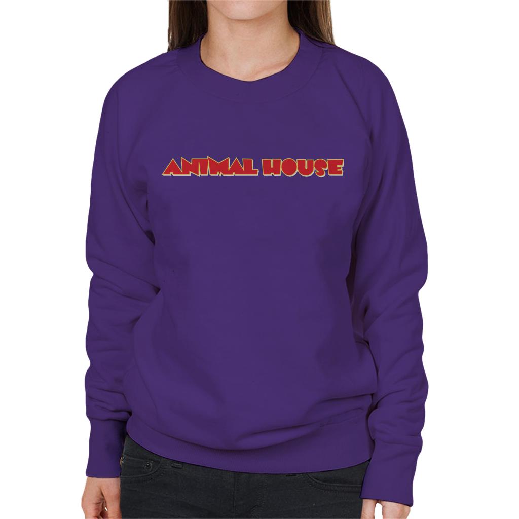 Animal House Classic Red Logo Women's Sweatshirt-ALL + EVERY